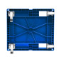 Preview: ROLLPLATTE 820x715 RAL 5010 enzianblau